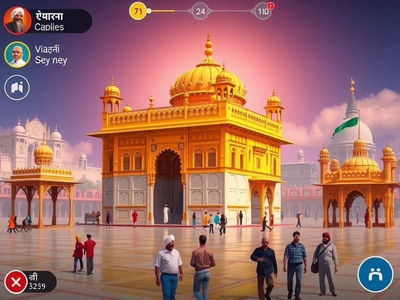 Harmandir Sahib Quest Master community features showing player interactions